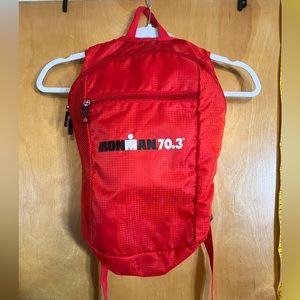 Mini 70.3 Ironman swag backpack - OS (red) unisex
